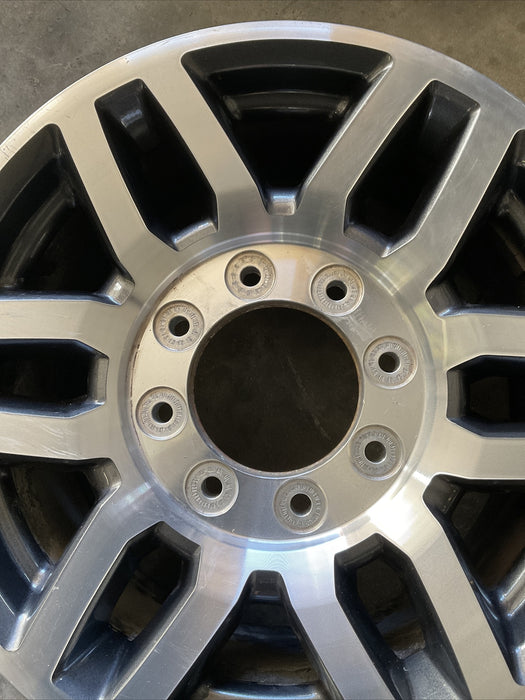 2017-2022 FORD F250 F350 KING RANCH OEM WHEEL RIM (1) 18X8 ~SCRATCHES~