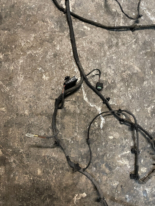 2021 AUDI R8 COUPE REAR LEFT DRIVER LH ENGINE BAY HARNESS ~CUT!!!~