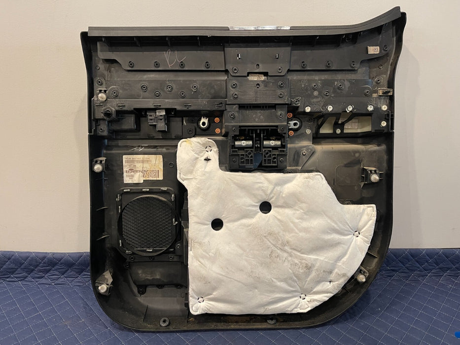 2017-2019 FORD F250 F350  BLACK REAR DRIVER LEFT DOOR PANEL OEM SCRATCHES