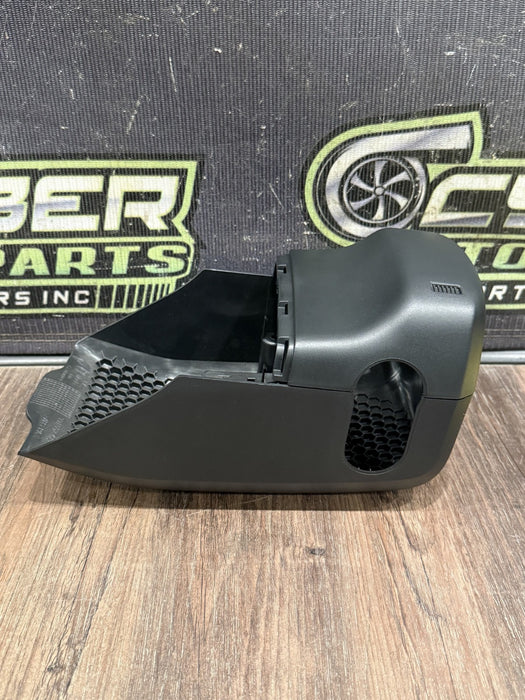 2014 PORSCHE 911 TURBO S 991 STEERING COLUMN COVER TRIM ASSEMBLY OEM