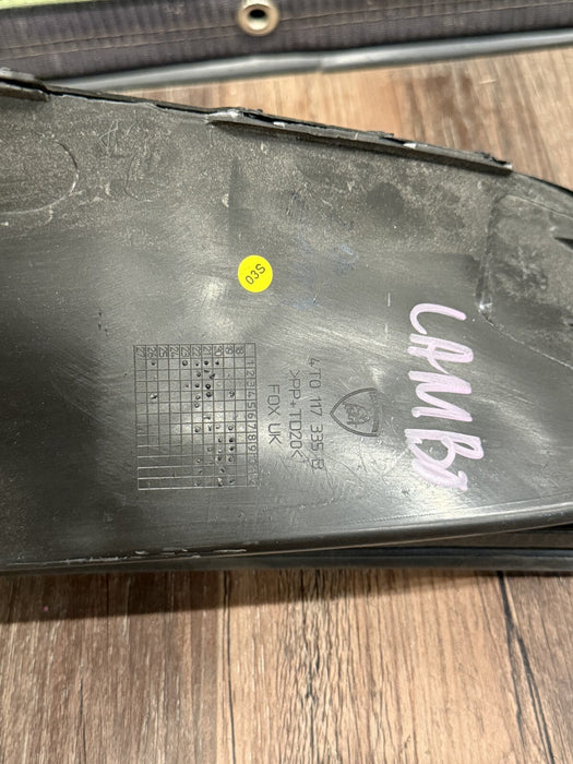 2015 LAMBORGHINI HURACAN LEFT AIR DUCT PANEL OEM 4T0117335