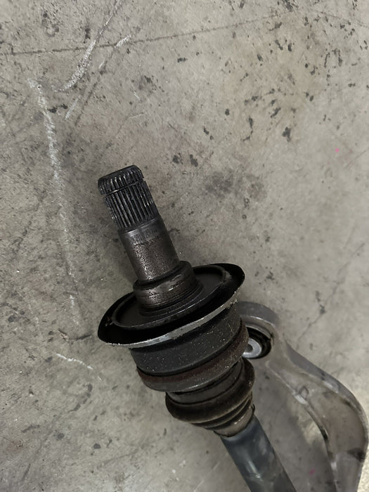 2011 BMW 550i F10 XDRIVE REAR RIGHT PASSENGER SPINDLE KNUCKLE AXLE SHAFT OEM