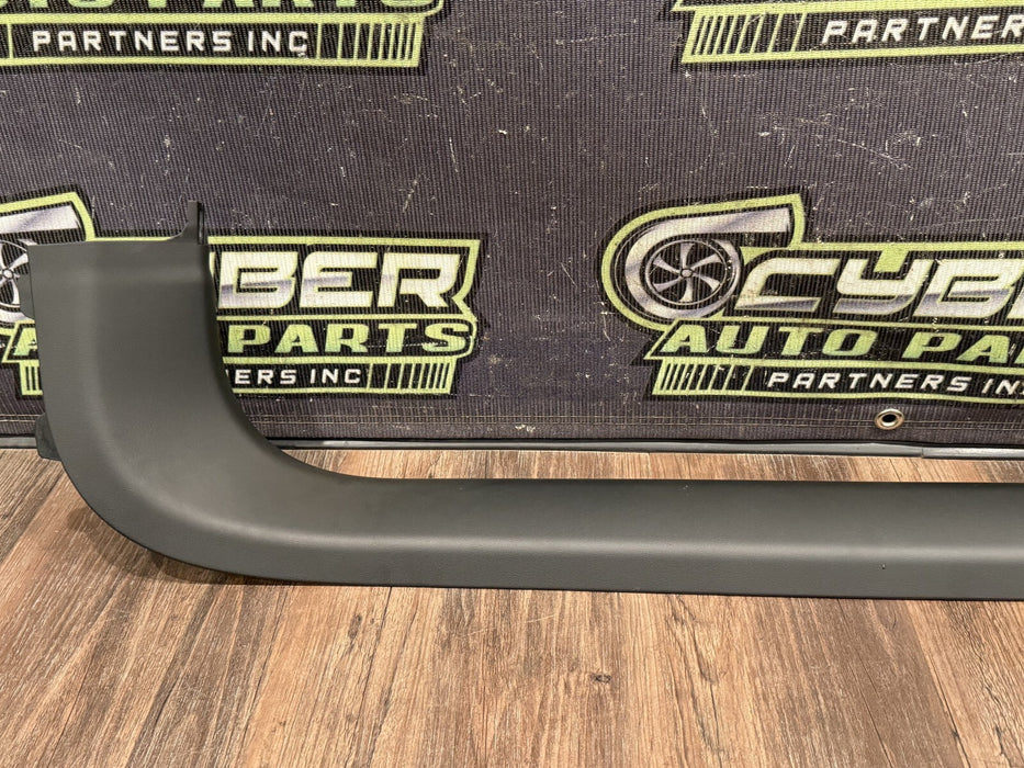 2021 AUDI R8 PASSENGER RIGHT LOWER A PILLAR TRIM PANEL OEM *WEAR #7*