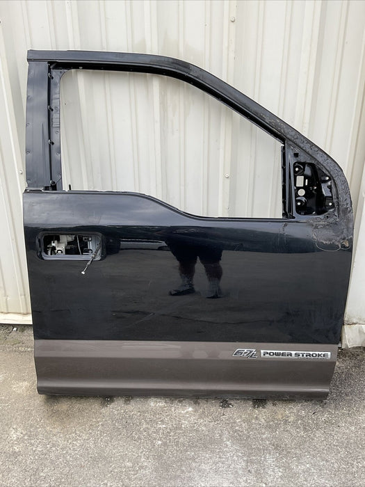 2017-2022 FORD F250 F350 F450 FRONT PASSENGER RIGHT DOOR SHELL OEM~BURN DAMAGE~