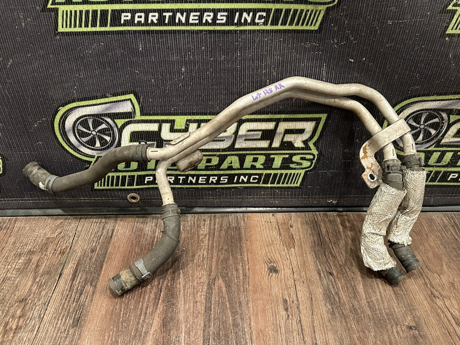 2017 AUDI R8 REAR RIGHT COOLANT HOSE LINE PIPE OEM 4S0 121 085