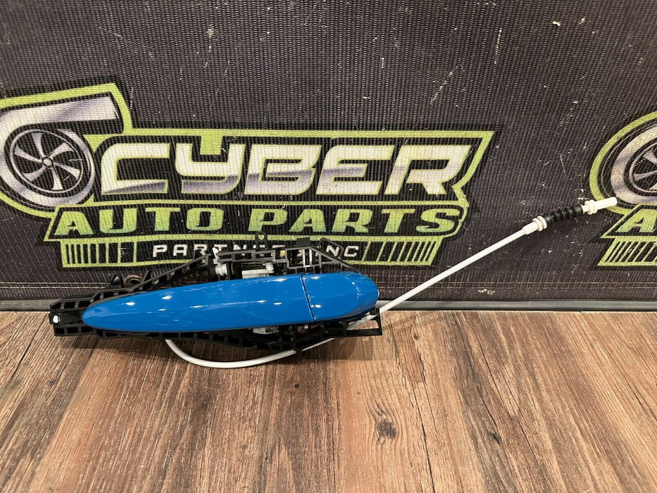 2020 BMW M4 F82 PASSENGER RIGHT DOOR HANDLE LAGUNA SECA BLUE *448* OEM *READ*