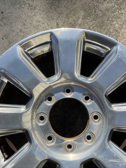 2017-2022 FORD F250 F350 F450 PLATINUM OEM WHEEL RIM (1) 20X8 *CURBRASH*