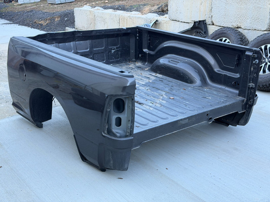 2019-2024 RAM 2500 3500 LARAMIE SHORT TRUCK BED 6' 4" FT GREY OEM