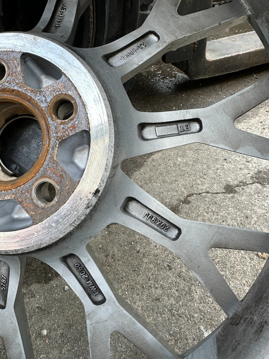 5x108 GWG Wheels 20x10.5 REARS 20x9 FRONTS FORD JAGUAR NEW NITTO TIRES