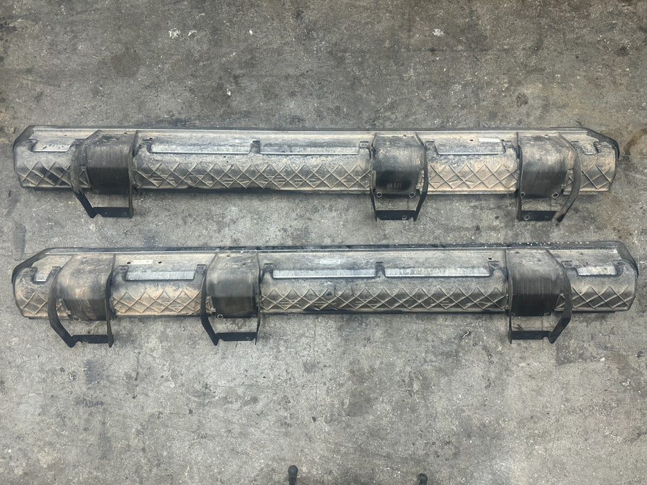 2017 FORD F250 F350 F450 RIGHT LEFT SIDE POWER RUNNING BOARD STEPs PAIR OEM