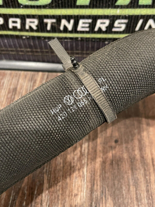 2012 AUDI R8 FRONT DRIVER LEFT CONNECTOR HOSE OEM 420 121 055