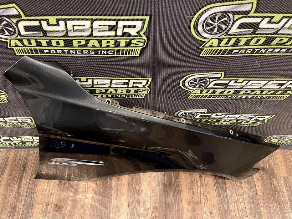 2011 BMW 550i F10 5 SERIES RIGHT FENDER OEM DARK GRAPHITE A90 *SCUFFS/READ DESC*