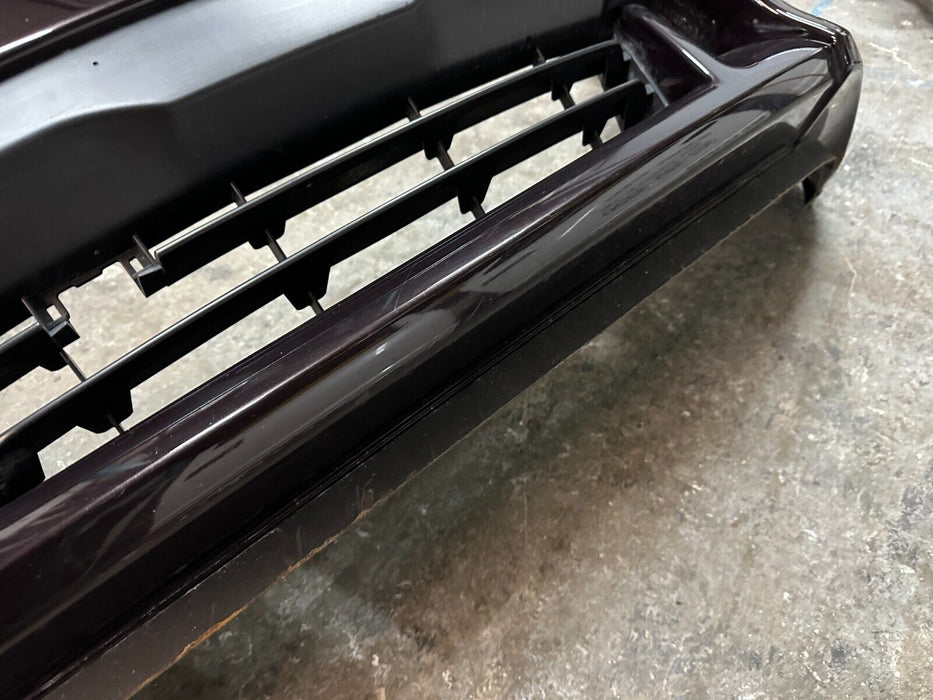 2010 NISSAN 370Z FRONT BUMPER COVER BLACK CHERRY *NAG OEM ~MINOR WEAR/SCRATCHES~