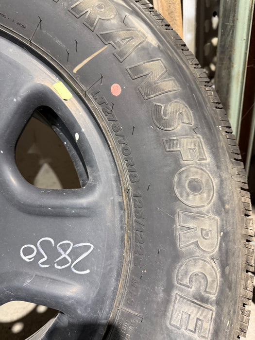 2024 RAM 2500 3500 SPARE WHEEL TIRE NEW UNUSED FIRESTONE TRANSFORCE LT275/70 R18