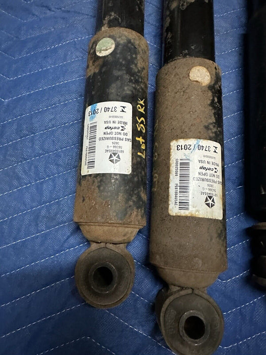 2017 DODGE RAM 3500 LARAMIE DIESEL FRONT/REAR LH RH SUSPENSION SHOCK ABSORBER