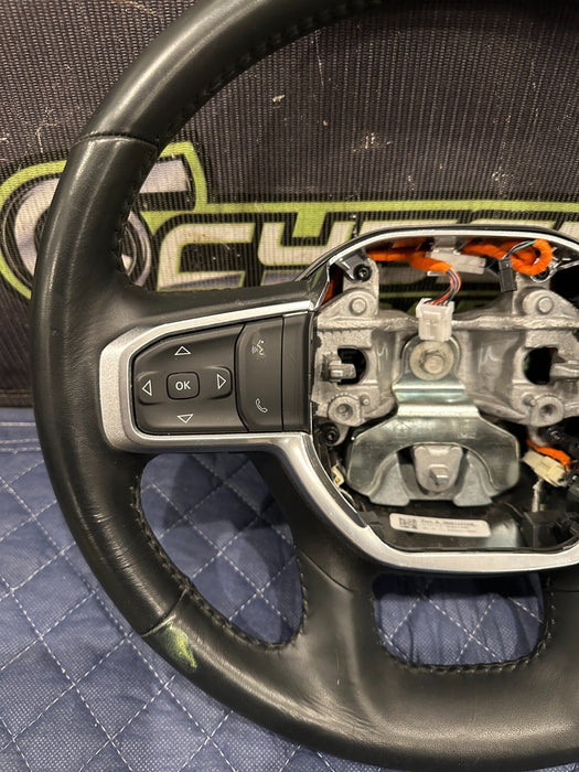 2024 DODGE RAM 3500 LARAMIE LEATHER STEERING WHEEL HEATED OEM *MINOR SPOT #3*