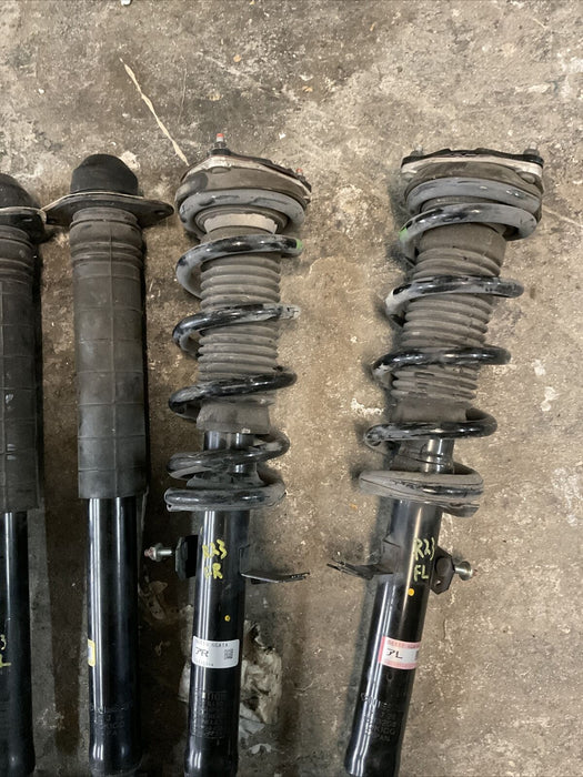 2017 NISSAN 370Z NISMO STRUT SHOCK SPRING KIT FRONT REAR 37K MILES OEM