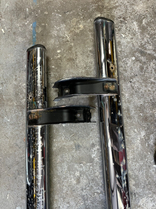 2016 2017 2018 NISSAN TITAN XD PRO-4X CREW CAB LEFT RIGHT STEPS RUNNING BOARDS