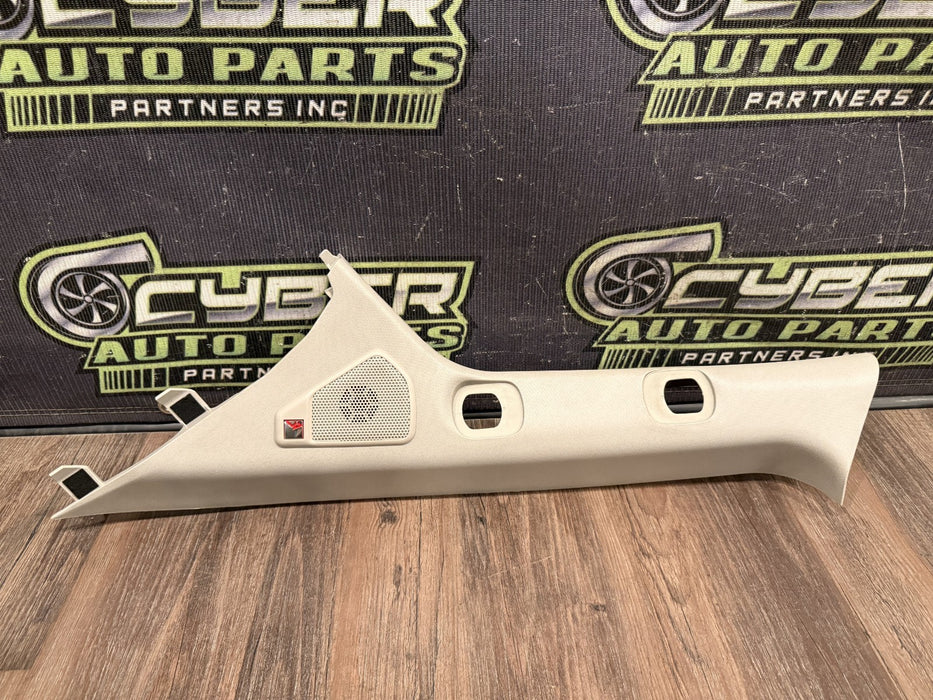 2017 NISSAN TITAN XD RESERVE DRIVER LEFT A PILLAR TRIM W SPEAKER OEM