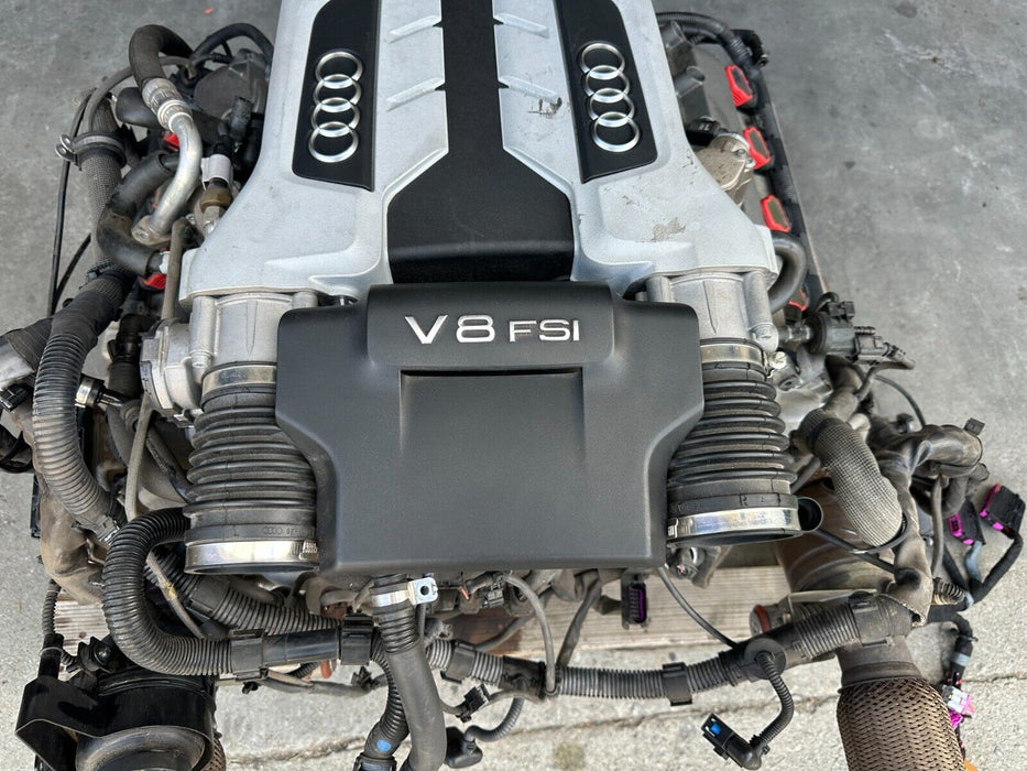 2012 AUDI R8 ENGINE 4.2L V8 6SP GATED MANUAL 47,175 MILES / GUARANTEED / TESTED