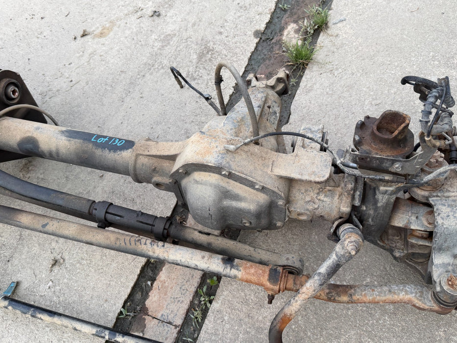 2017 - 2022 FORD F250 F350 FRONT AXLE ASSEMBLY 4X4 3.55 RATIO 65K MILES