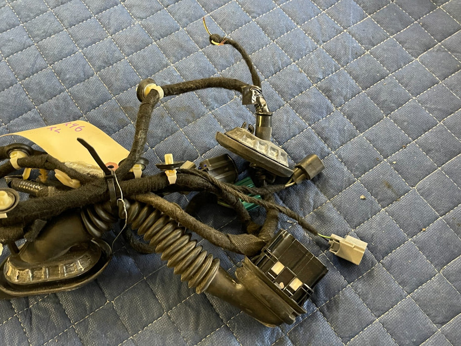 2019 FORD F450 KING RANCH REAR DRIVER LEFT DOOR WIRING HARNESS OEM