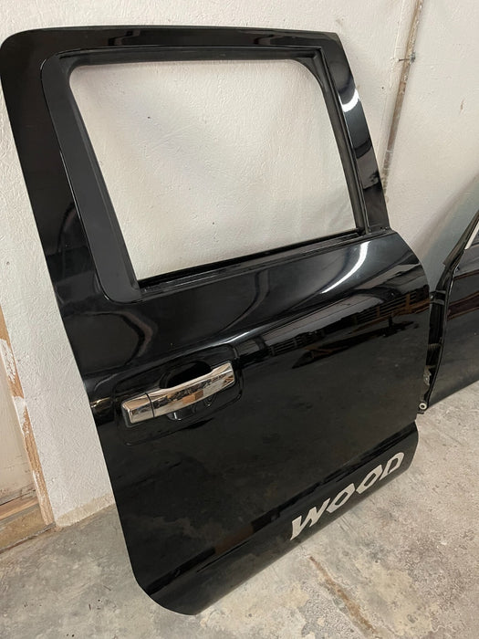 2016-2019 NISSAN TITAN XD REAR RIGHT PASSENGER DOOR SHEEL ASSEMBLY BLACK OEM