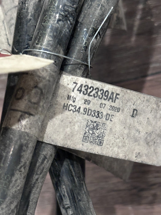 2020 FORD F450 LONG BED 6.7 DIESEL FUEL LINES HOSE TUBES (4PC) 48 GALLON OEM