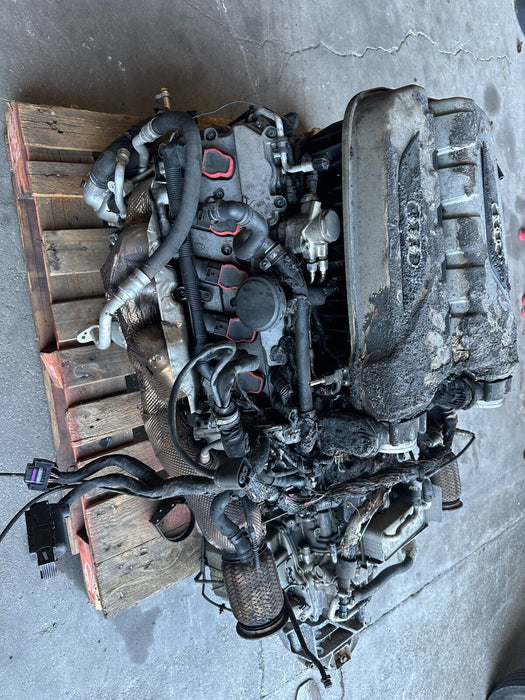 2014 AUDI R8 5.2L V10 ENGINE MOTOR TRANSMISSION LONG BLOCK ASSEMBLY 31K MILES