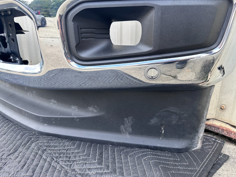 2023 2024 2025 FORD F250 F350 FRONT BUMPER ASSEMBLY CHROME OEM