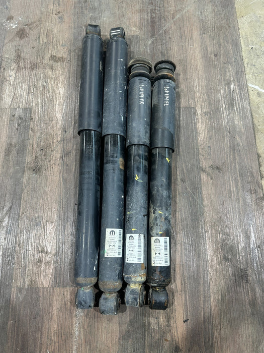 2024 DODGE RAM 3500 LARAMIE FRONT REAR SHOCK STRUT SET OEM