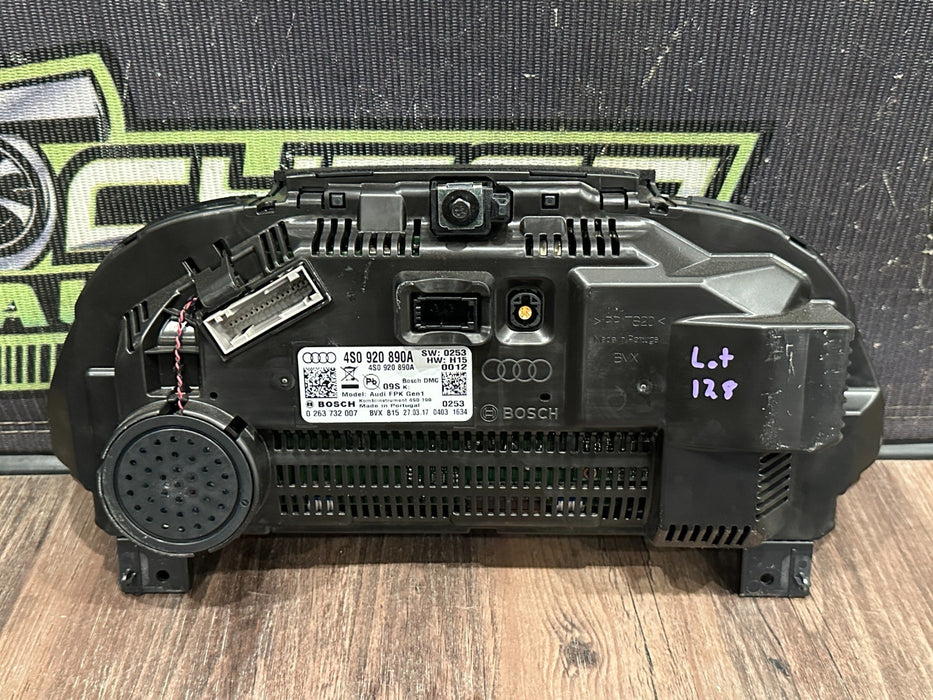 2017 AUDI R8 SPEEDOMETER GAUGE CLUSTER OEM 41K MILES