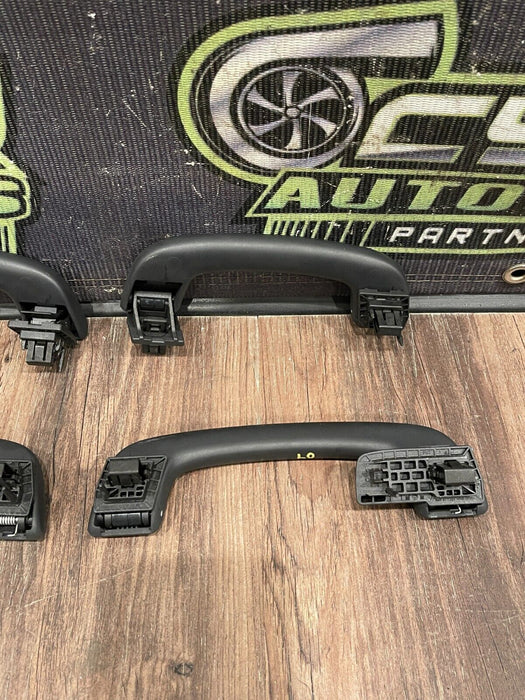 2011 BMW 550i F10 5 SERIES INTERIOR ROOF GRAB HANDLE SET OEM *SCUFFS/READ*