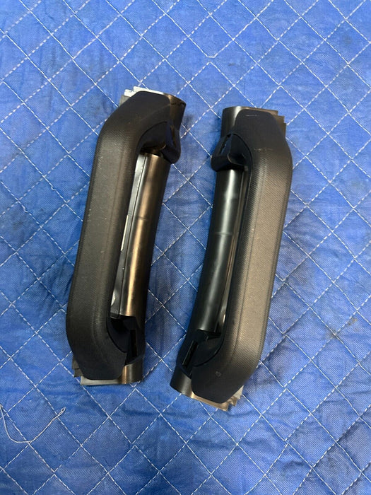 2022 FORD F250 F350 F450 PLATINUM LEFT RIGHT UPPER B PILLAR GRAB HANDLES OEM