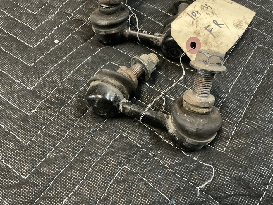2016 NISSAN TITAN XD 5.0 CUMMINS FRONT LEFT RIGHT PAIR SWAY BAR END LINK OEM