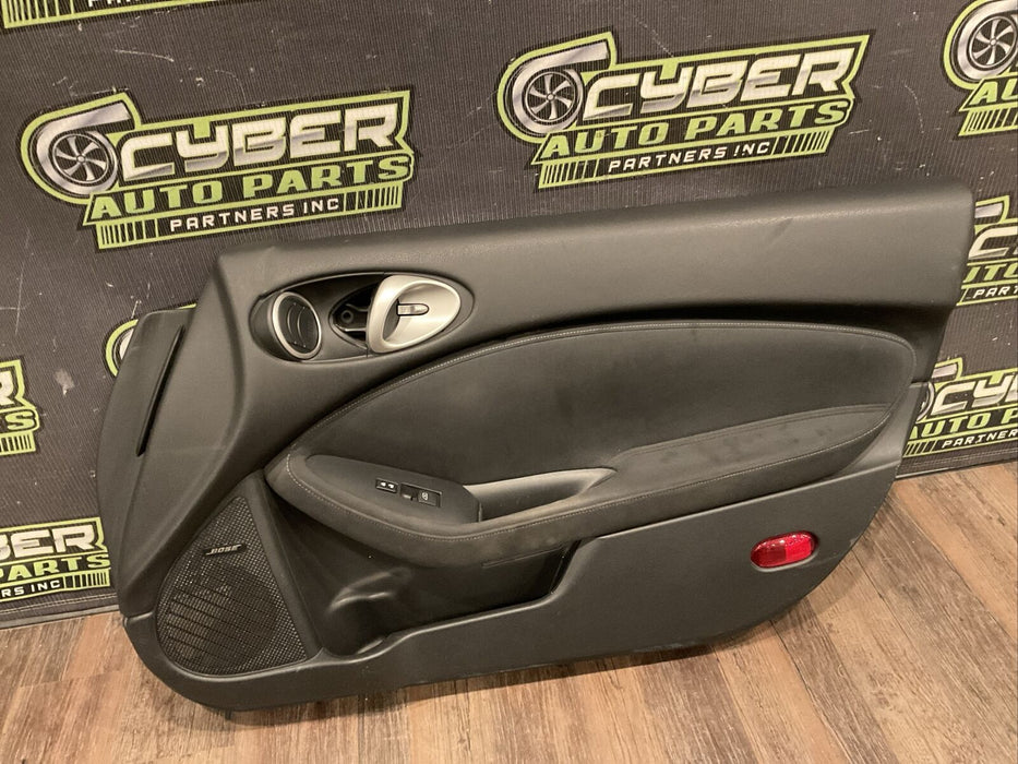 2014 NISSAN 370Z SPORT FRONT PASSENGER RIGHT DOOR PANEL OEM~MINOR WEARS~