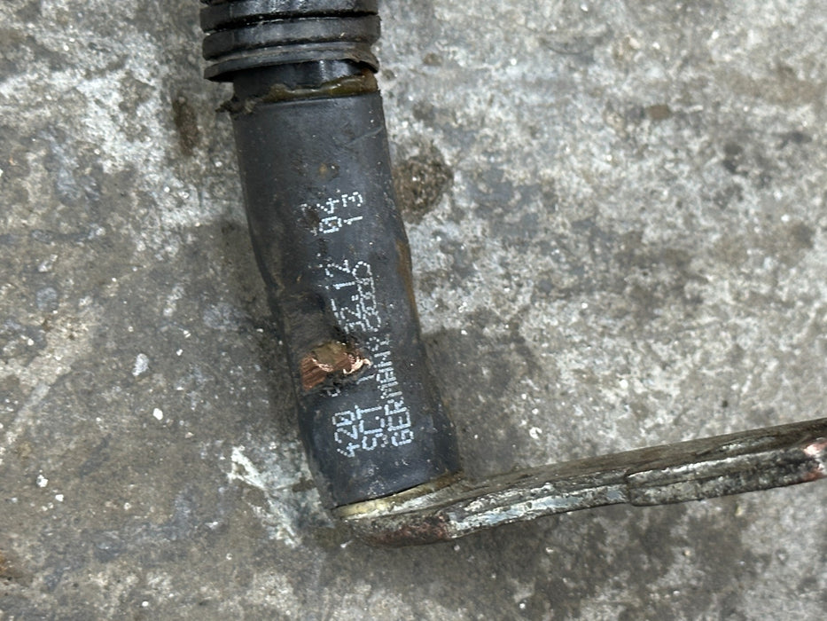 2014 AUDI R8 OEM POSITIVE CABLE & ALTERNATOR STARTER HARNESS 420971225 420971224