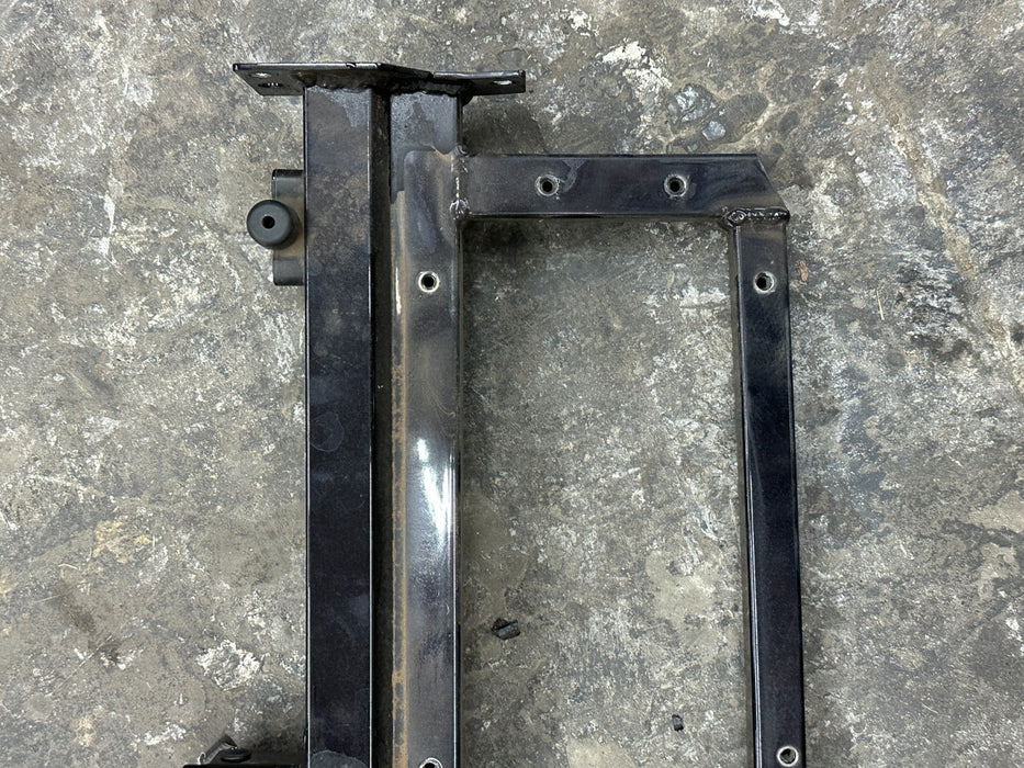 2014 AUDI R8 REAR ENGINE COMPARTMENT FRAME BRACKET SUPPORT W/ LATCH OEM