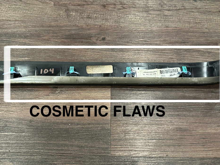 2023-24 FORD F350 FRONT UPPER INSTRUMENT CLUSTER PANEL MOULDING OEM *FLAWS/READ*