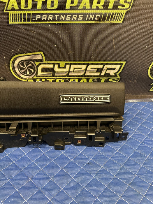2021 RAM 2500 LARAMIE UPPER GLOVE BOX STORAGE COMPARTMENT OEM
