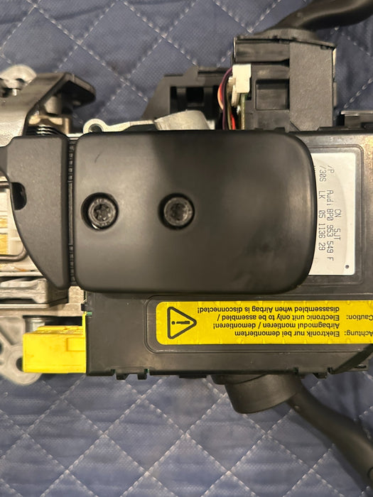 2014 AUDI R8 POWER STEERING COLUMN TRIM LEVER SHAFT 423419501C 423 419 501 C