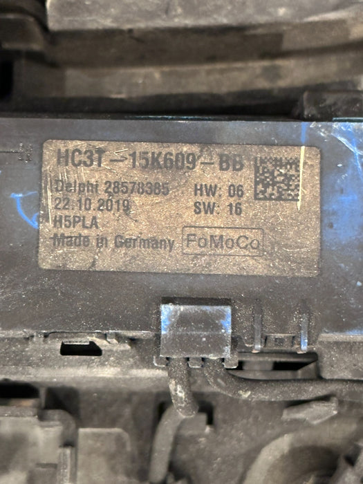 2017-2019 FORD F250 F350 F450 XLT OVERHEAD UPFITTER CONSOLE OEM *DAMAGE*