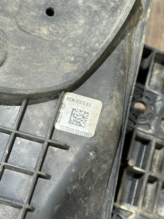 2017-2019 FORD F250 F350 F450 RIGHT BATTERY TRAY W DUCT OEM