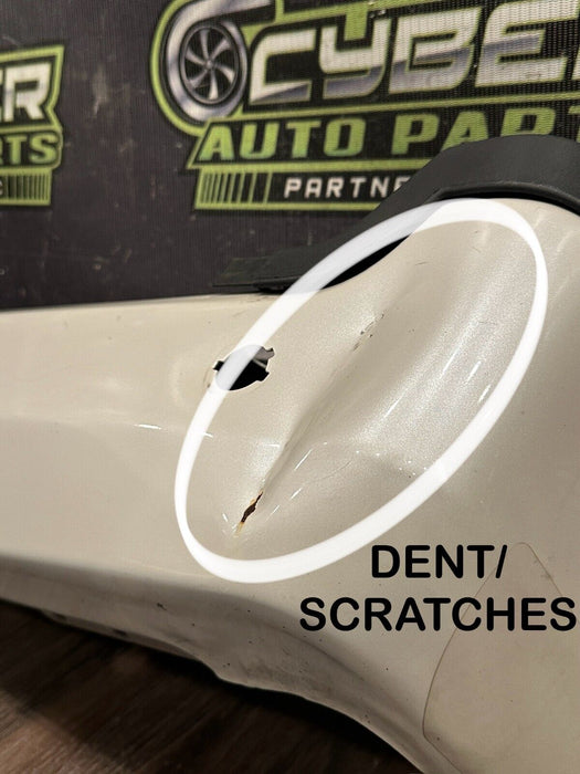 2017-22 FORD F250 F350 F450 REAR RIGHT BUMPER CORNER MET WHITE (UG) OEM *READ*