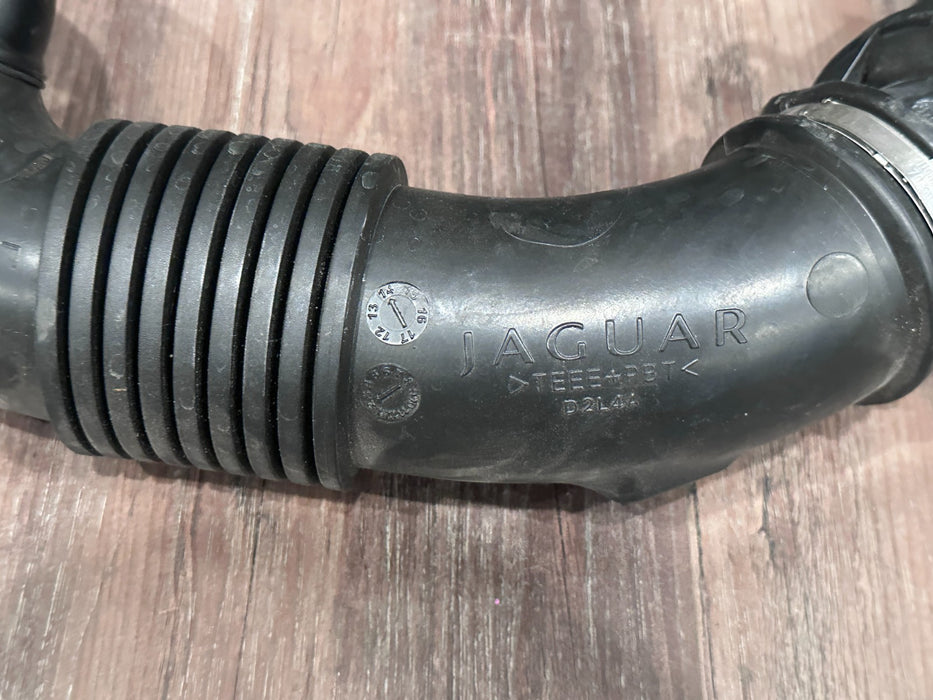 2015 JAGUAR F TYPE LEFT AIR INTAKE DUCT TUBE OEM EX53-9F805-AB