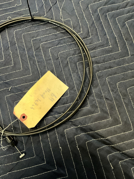 2018 DODGE CHALLENGER HELLCAT HOOD LATCH RELEASE CABLE OEM 2015-2021