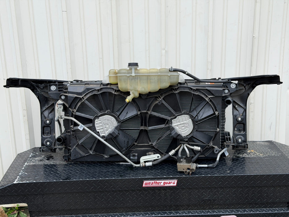 2019 FORD F150 RAPTOR 3.5L V6 RADIATOR ASSEMBLY COOLING PACK 2017-2020 40K MILES