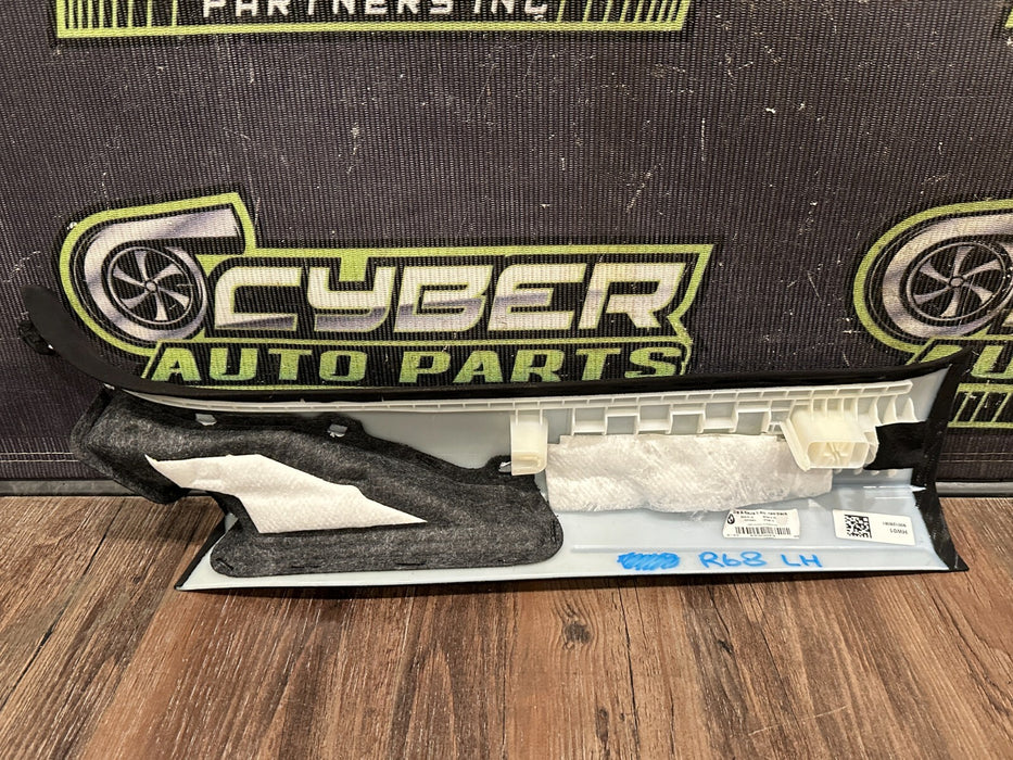 2020 BMW M8 COMP F93 FRONT LEFT & RIGHT ALCANTARA A PILLAR TRIM SET OEM