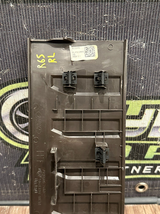 2017-2019 FORD F250 F350 REAR LEFT RIGHT KING RANCH SCUFF KICK PLATES OEM SCUFFS