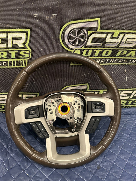 2019 FORD F250 F350 F450 LIMITED STEERING WHEEL STEERING/ADAPTIVE CRUISE OEM